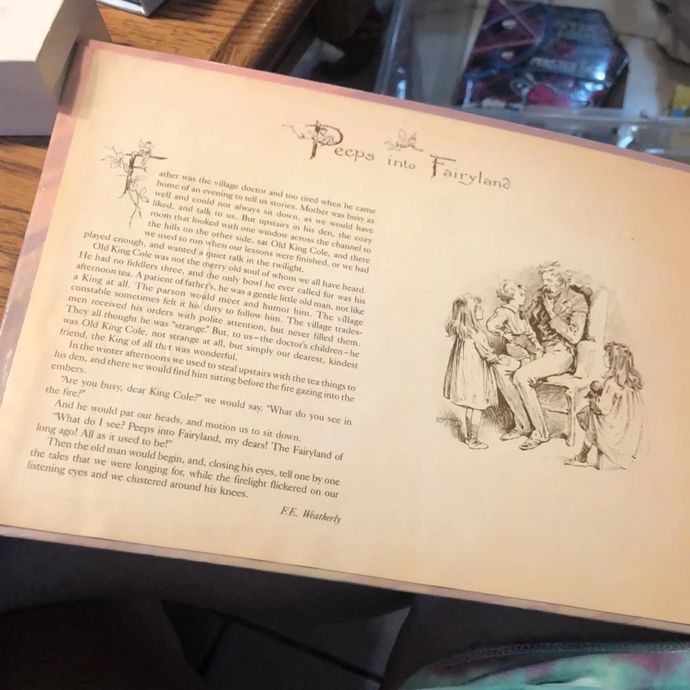 Vintage Book 1987 Peeps Into FairyLand - Picture 4 of 7
